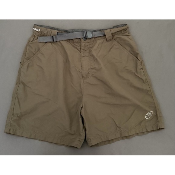 Cloudveil Other - Cloudveil Shorts Mens Size 38 Brown Outdoors Hiking Adjustable Waist Belted